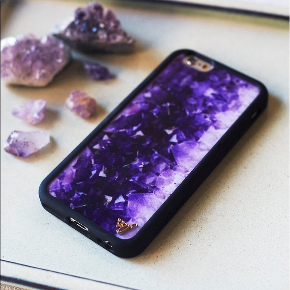 wildflower amethyst case